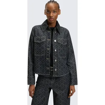 Dámský blejzr Dámská džínová bunda HUGO Gadison 50541531 modrá Velikost: XL