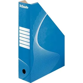 Archivační box Stojan na časopisy Esselte - A4, 8 cm, modrý