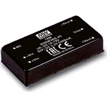 Stavebniny Mean Well RSDW20G-05 Měnič DC/DC 20W 5V