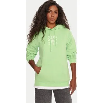 Dámská mikina Roxy Mikina Surf Stoked ERJFT05021 Zelená Regular Fit L