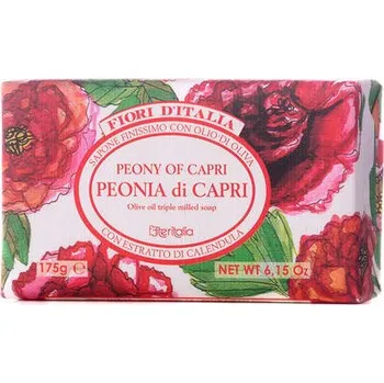 Koupelová kosmetika ITERITALIA rostlinné mýdlo - pivoňka, 175 g