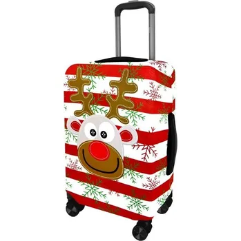 Příslušenství k zavazadlu KUFRYPLUS Obal na kufr Z260 Vánoční sob S