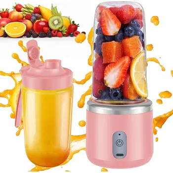 BEZDRÁTOVÝ PŘENOSNÝ USB MIXÉR NA OVOCNÉ A MLÉČNÉ KOKTEJLY