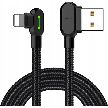 Datový kabel Kabel McDodo USB - Apple Lightning 0,5 m černý