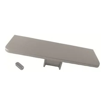 LED lišta Koncovka plná k LED profilu C RAL