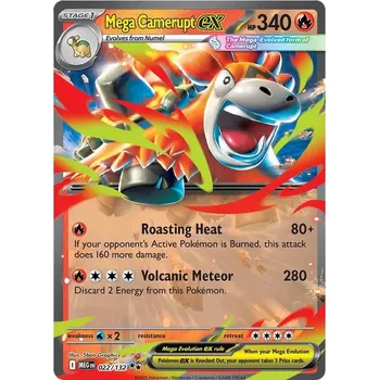 Karetní hra Mega Camerupt ex 022/132 - Mega Evolution