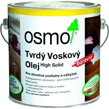 barva na zeď OSMO tvrdý voskový olej Effekt 3091 stříbrný 0,75l