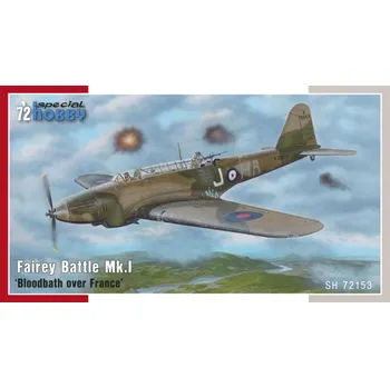 Plastikový model 1:72 Fairey Battle Mk.I „Bloodbath over France“