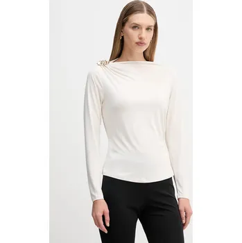 Tričko s dlouhým rukávem Pedro del Hierro 8622514 béžová 80X, vel. XS