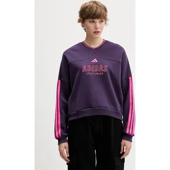 Dámská mikina Mikina adidas Tiro JX5119 fialová 45X, vel. XS