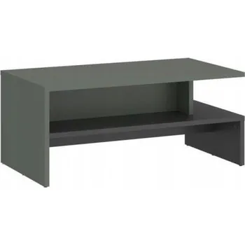 Konferenční stolek Konferenční stolek Meble Wójcik obdélníkový 100 x 66 x 45,5 cm, odstíny zelené