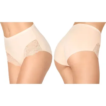 Kalhotky MARILYN Kalhotky krajkové Kalhotky z organické bavlna a bambusu JULIA LACE ECRU XL