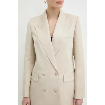 Dámské sako Plátěná bunda Ivy Oak IO119095 béžová 80X, vel. 34