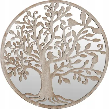Zrcadlo Dekorativní Zrcadlo Sand Tree 40x2,5 cm