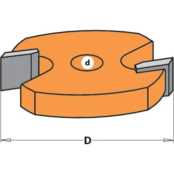 Fréza CMT Orange Tools CMT C822 Talířová fréza - 5,5mm pro C90060611