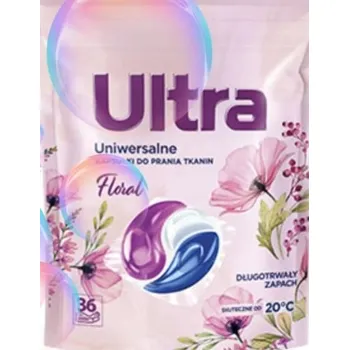 Kapsle na praní Ultra Univerzální prací Kapsle EFEKT EDEN FLORAL 36 kusů
