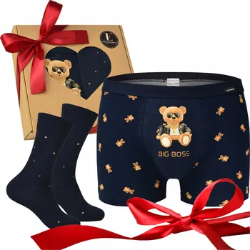 Pánské spodní prádlo Spodní Prádlo Boxerky Cornette modré, velikost XL