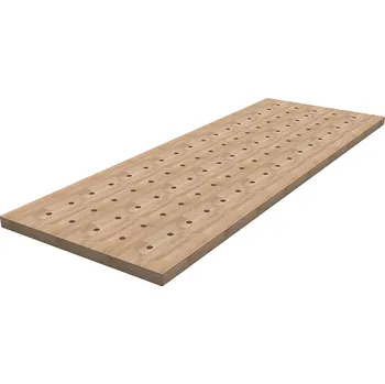 Frézka Kreg Dřevěná deska pracovního stolu s otvory - 610 mm x 1727 mm