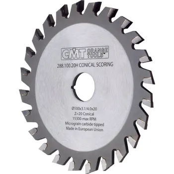 Příslušenství k pile CMT Orange Tools CMT Předřezový kotouč kónický pro CNC stroje - D180x4,3-5,5 d20 Z36 HW