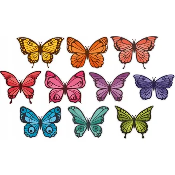 Obraz OKENNÍ JARNÍ DEKORACE - MOTÝLI EFEKT 3D (VELKÉ) - 20 KUSŮ - LearnHow