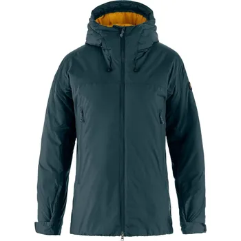 Dámská zateplená bunda FJÄLLRÄVEN Bergtagen 130 Insulation Jkt W Mountain Blue-Mustard Yellow - S
