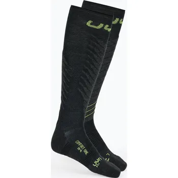Pánské termoprádlo Pánské lyžařské ponožky UYN Ski One Comfort Fit anthracite/lime