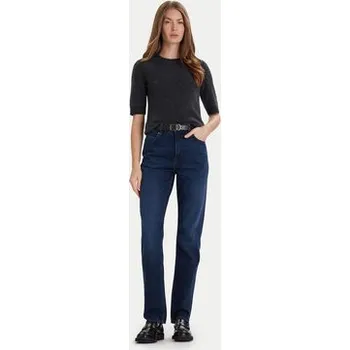 BOSS Jeansy C_Ada 50553902 Tmavomodrá Straight Fit 27_32