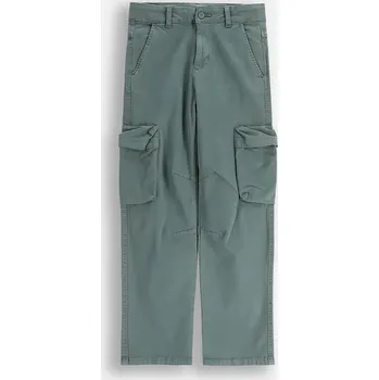 Dětské kalhoty Coccodrillo ZC5119101YBJ zelená 79X, vel. 158