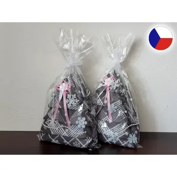 Utěrka Povlečení Plus Dárkové utěrky Vánoční stromeček 3x 50x70 cm bílá