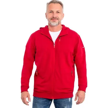 Pánská mikina JTX - Jihočeská textilní Písek Pánská mikina HICOR Červená XXXL