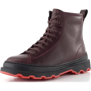 Dámské kozačky Camper kotník na hrubé podešvi Brutus burgundy K400816-003 - 41 | P697756