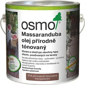 Olej na dřevo OSMO terasový olej massaranduba olej 014 2,5l