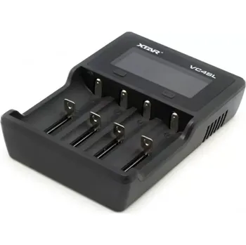 Nabíječka baterií Čtyřkanálová USB nabíječka VC4SL (Li-ion a NiMH)