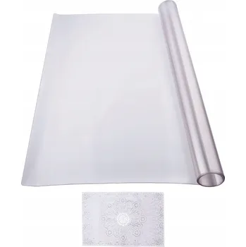 SucceBuy Podložka na stůl 42x60" PVC Matná Plastová Ochrana na psací stůl