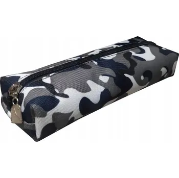 Penál Školní VÝBAVA Dětské Penály ŠKOLNÍ Penál Školní NS02 maskáčový bílé