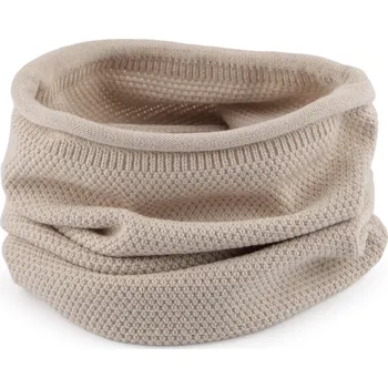 Čelenka Dámská / dívčí zimní čepice / nákrčník Lamblook béžová světlá 1 ks