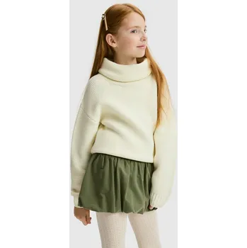 Dívčí sukně Reserved - Kraťasová sukně - světle olivová - 376FW-81X - 376FW-81X-U12