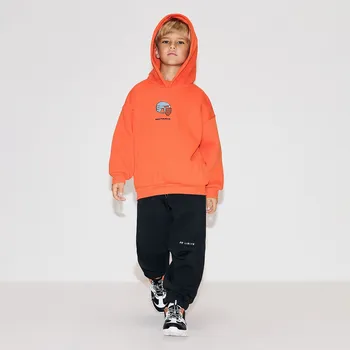 Chlapecké kalhoty Reserved - Zateplené kalhoty joggers - černý - 158FI-99X - 158FI-99X-128