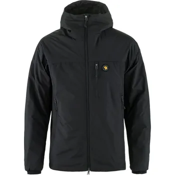 Pánská zateplená bunda FJÄLLRÄVEN Bergtagen 60 Insulation Jkt M Black-Deep Forest - XXL