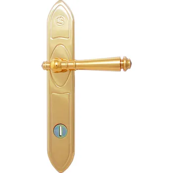 Nábytkové kování Tradition bezpečnostní kování klika/klika lesklý nikl r. 90 mm