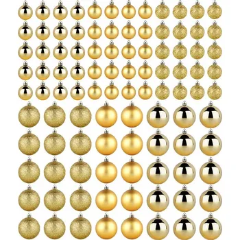 Vánoční dekorace Vánoční koule ozdob 6 cm 100 ks