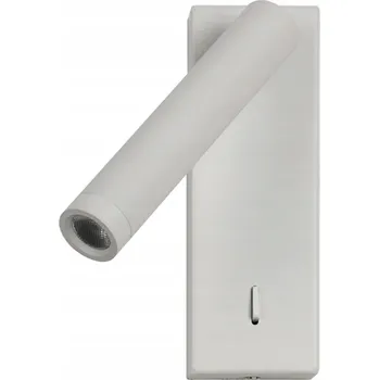 Nástěnné svítidlo Nástěnné svítidlo Italux bílé s integrovaným LED zdrojem 2,5 W