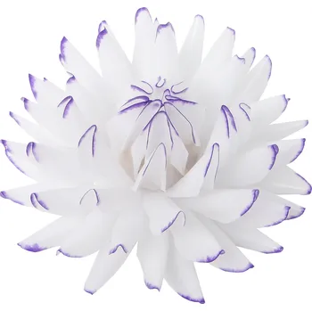 umělá květina Jiřina vosková velká 14 cm