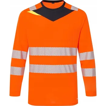 Výstražné tričko s dlouhým rukávem DX4 PORTWEST [DX416] XXL