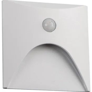 Nástěnné svítidlo Kanlux 39141 - LED Schod. svítidlo se senz. EXIN 2,5W/230V 4000K IP65 bílá hr.