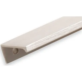 Nábytkové kování úchytka profilová Lucata imitace nerezi rozteč 160 mm