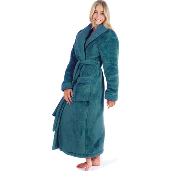 Dámské noční prádlo Župan Vestis ALTA hřejivý petrolej Velikost: XL