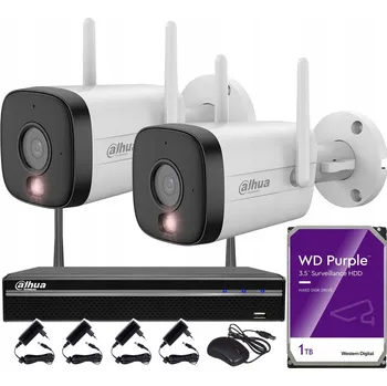 IP kamera Monitorovací sada Dahua WIFI SADA DAHUA 5MPX 2X IPC-HFW1539DTK1-SAW-IL