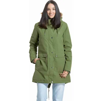 Dámská parka Meatfly dámská parka Amber Olive Branch | Zelená | Velikost M