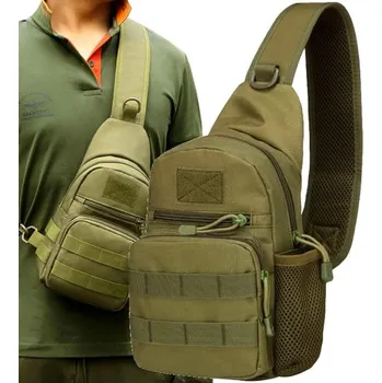 Pánská aktovka Camerazar Taktický batoh přes rameno Military Survival pro dobrodružství a outdoorové aktivity